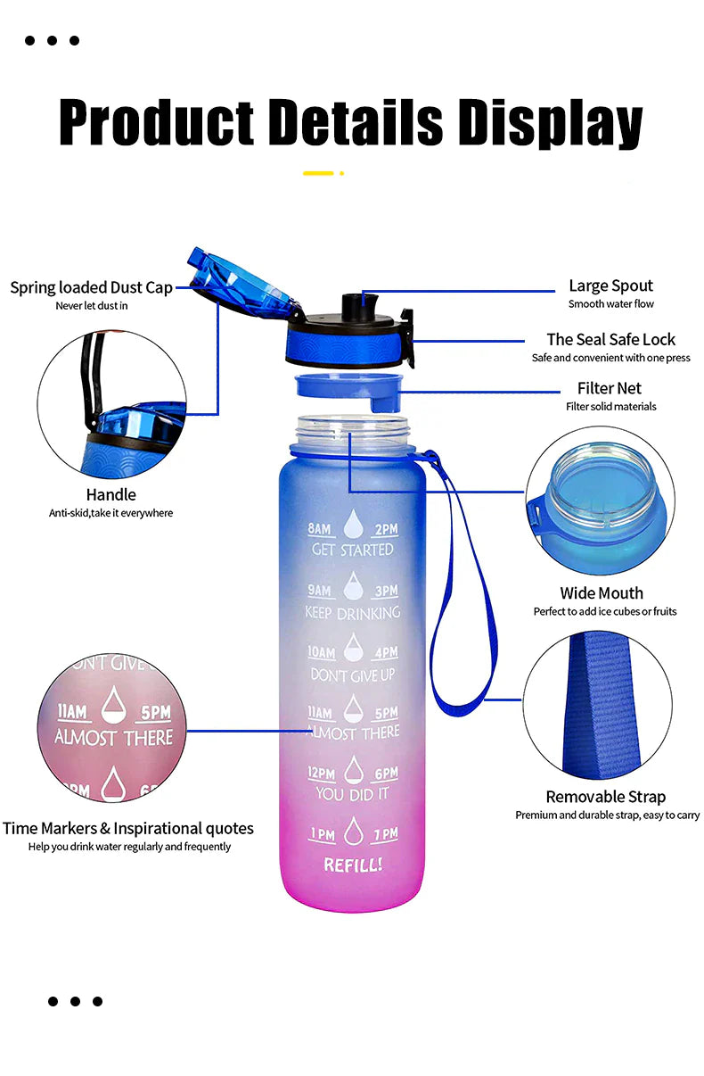 VITAL™ MOTIVATIONAL WATER BOTTLE