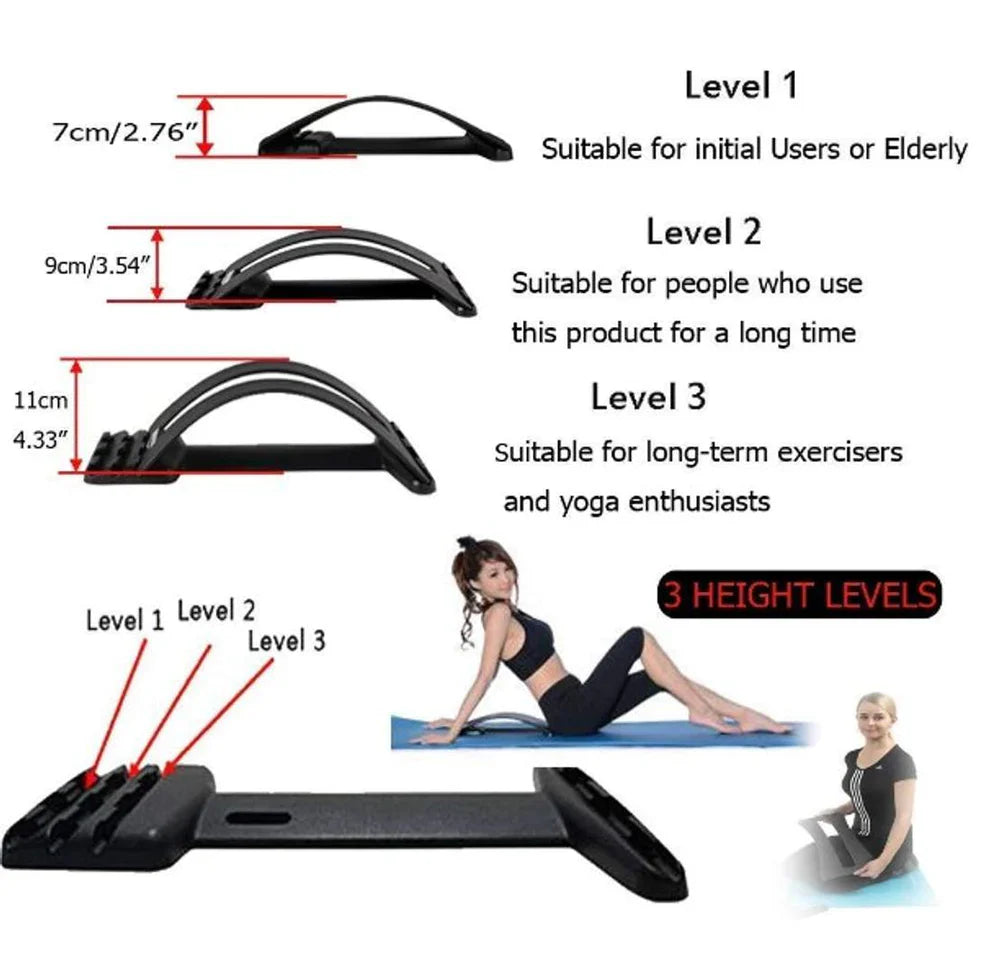 VITAL™- BACK STRETCHER, MASSAGER AND SUPPORT TOOL