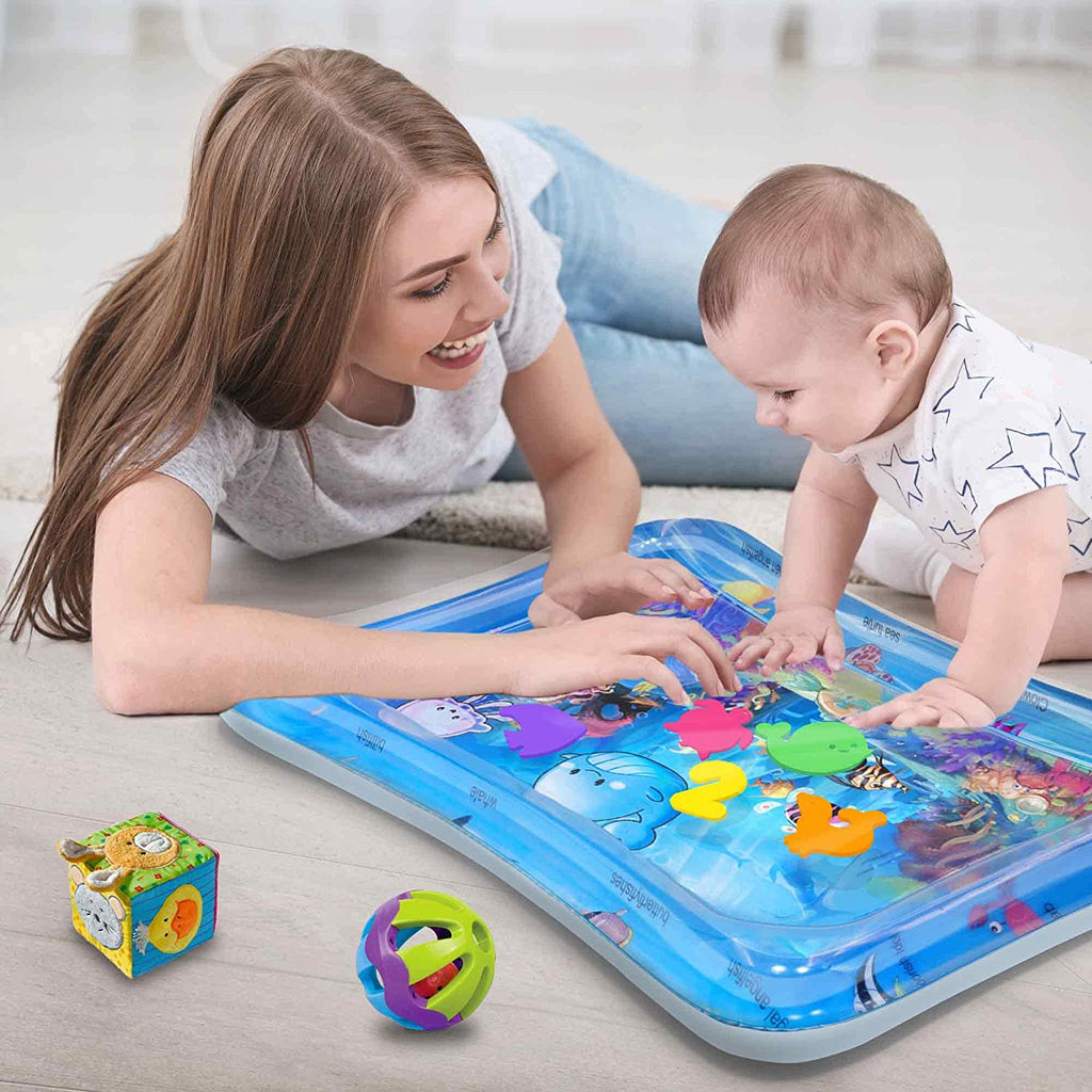 Baby Tummy Time Water Mat - Develop & Learn