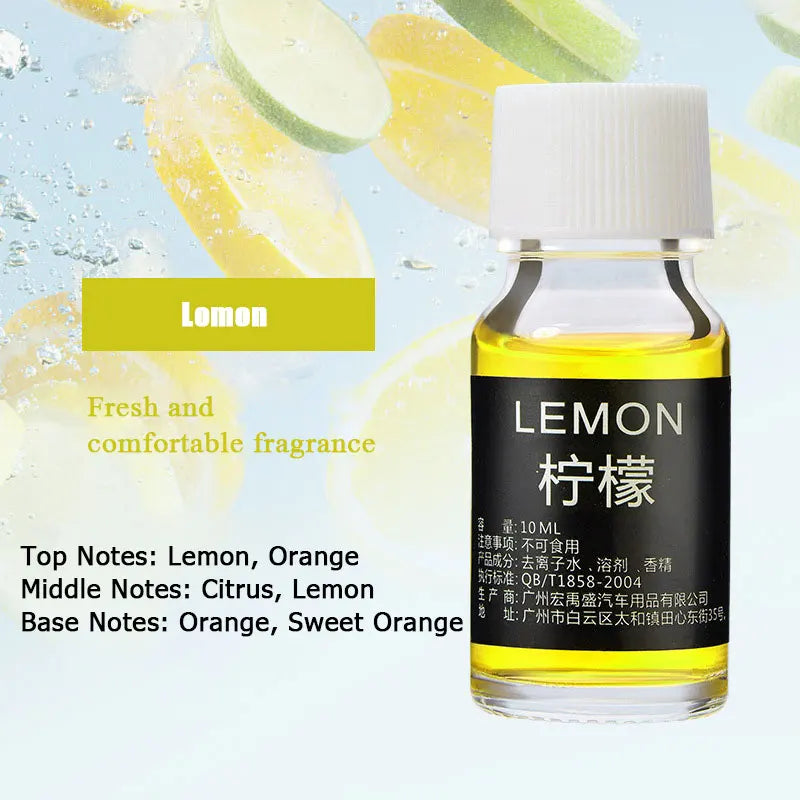 Car Perfume Refill Air Freshener Natural Plant Essential Oil Aroma Diffuser Fragrance Humidifier Freshener Auto Accessories