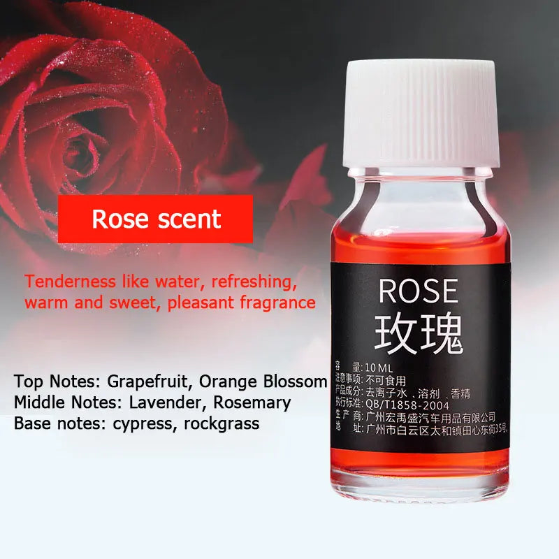 Car Perfume Refill Air Freshener Natural Plant Essential Oil Aroma Diffuser Fragrance Humidifier Freshener Auto Accessories
