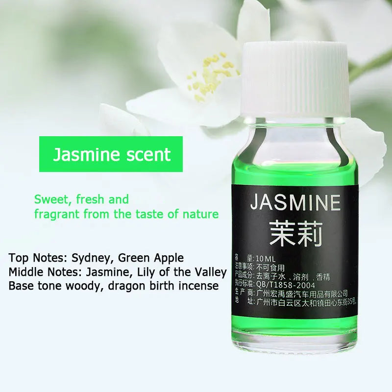 Car Perfume Refill Air Freshener Natural Plant Essential Oil Aroma Diffuser Fragrance Humidifier Freshener Auto Accessories