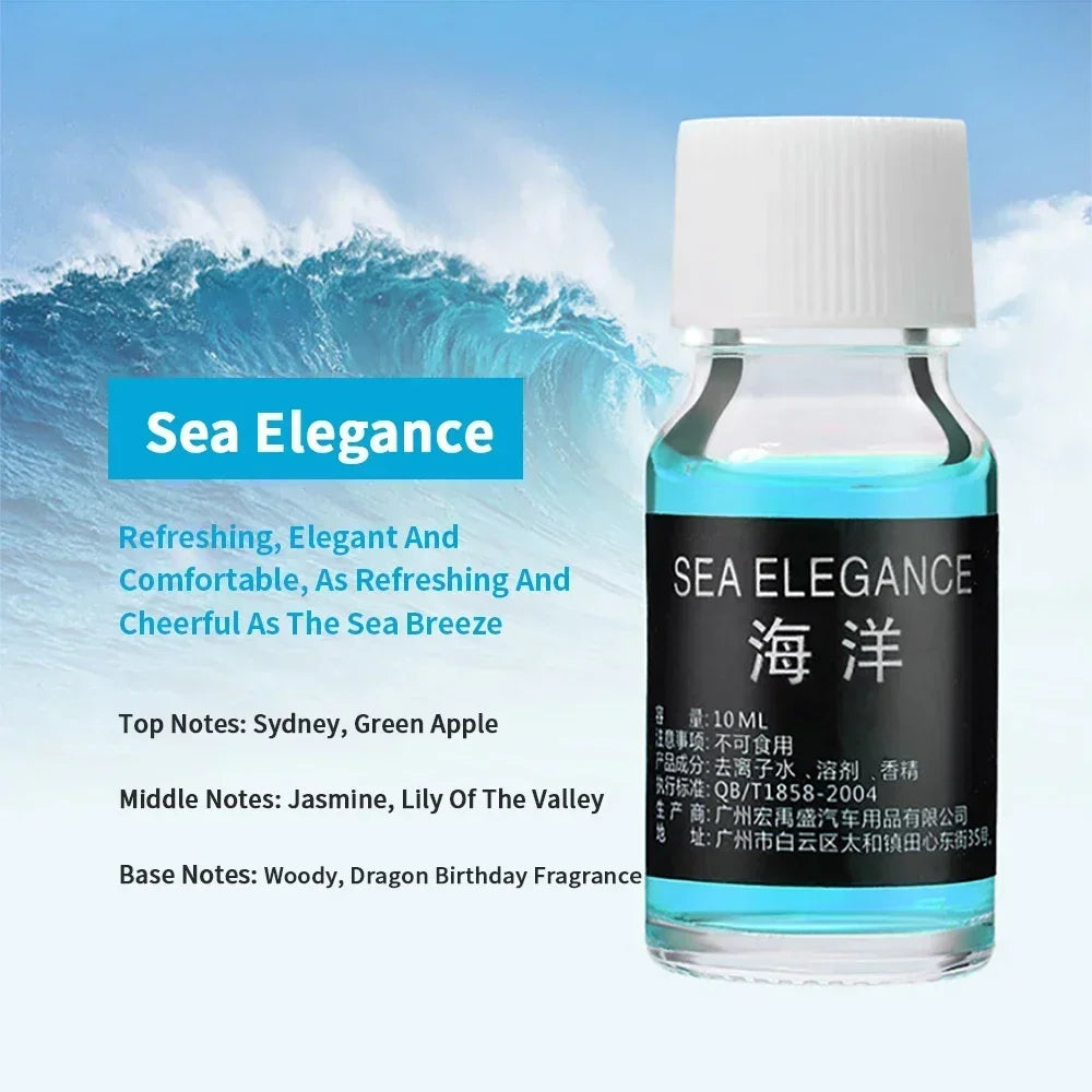 Air Freshener Car Perfume Refill Natural Plant Essential Oil Aroma Diffuser Fragrance Humidifier Essential Oil Freshener