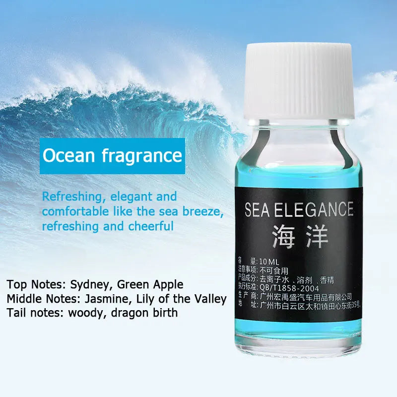 Car Perfume Refill Air Freshener Natural Plant Essential Oil Aroma Diffuser Fragrance Humidifier Freshener Auto Accessories