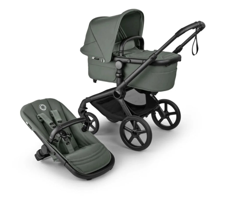 Bugaboo Fox 5 Renew Complete Pushchair – Black/Forest Green