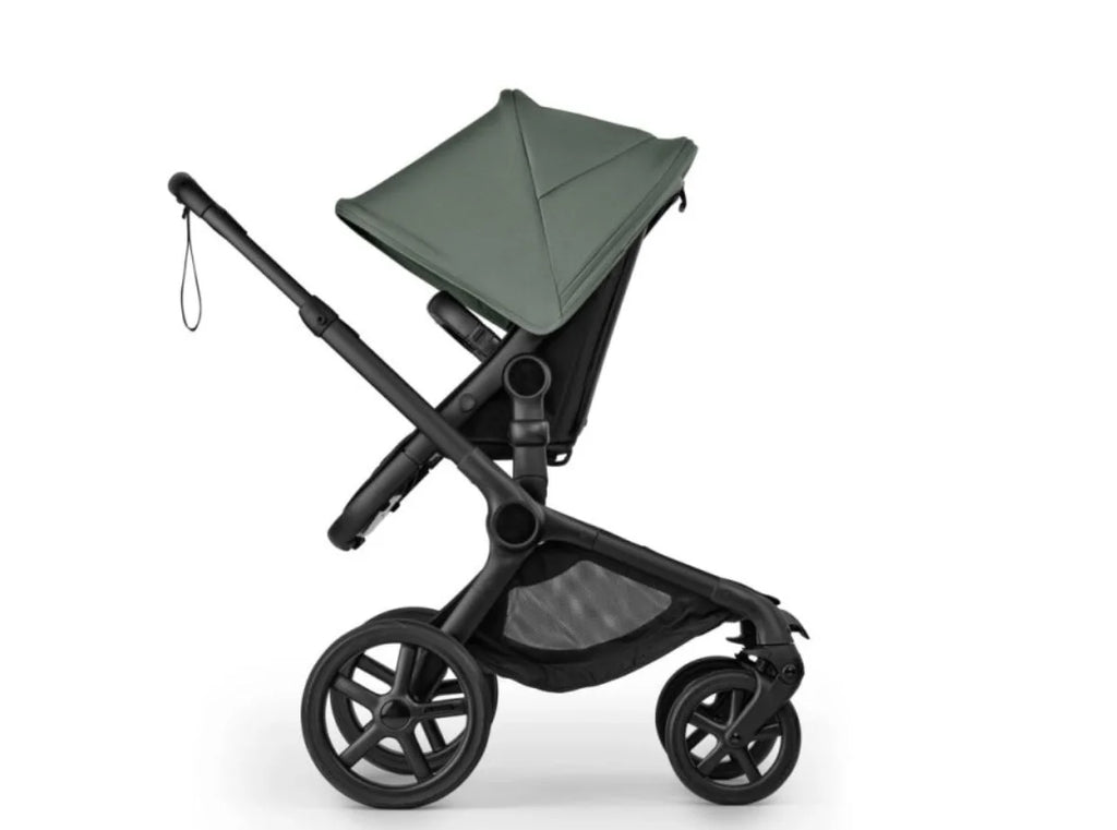 Bugaboo Fox 5 Renew Complete Pushchair – Black/Forest Green