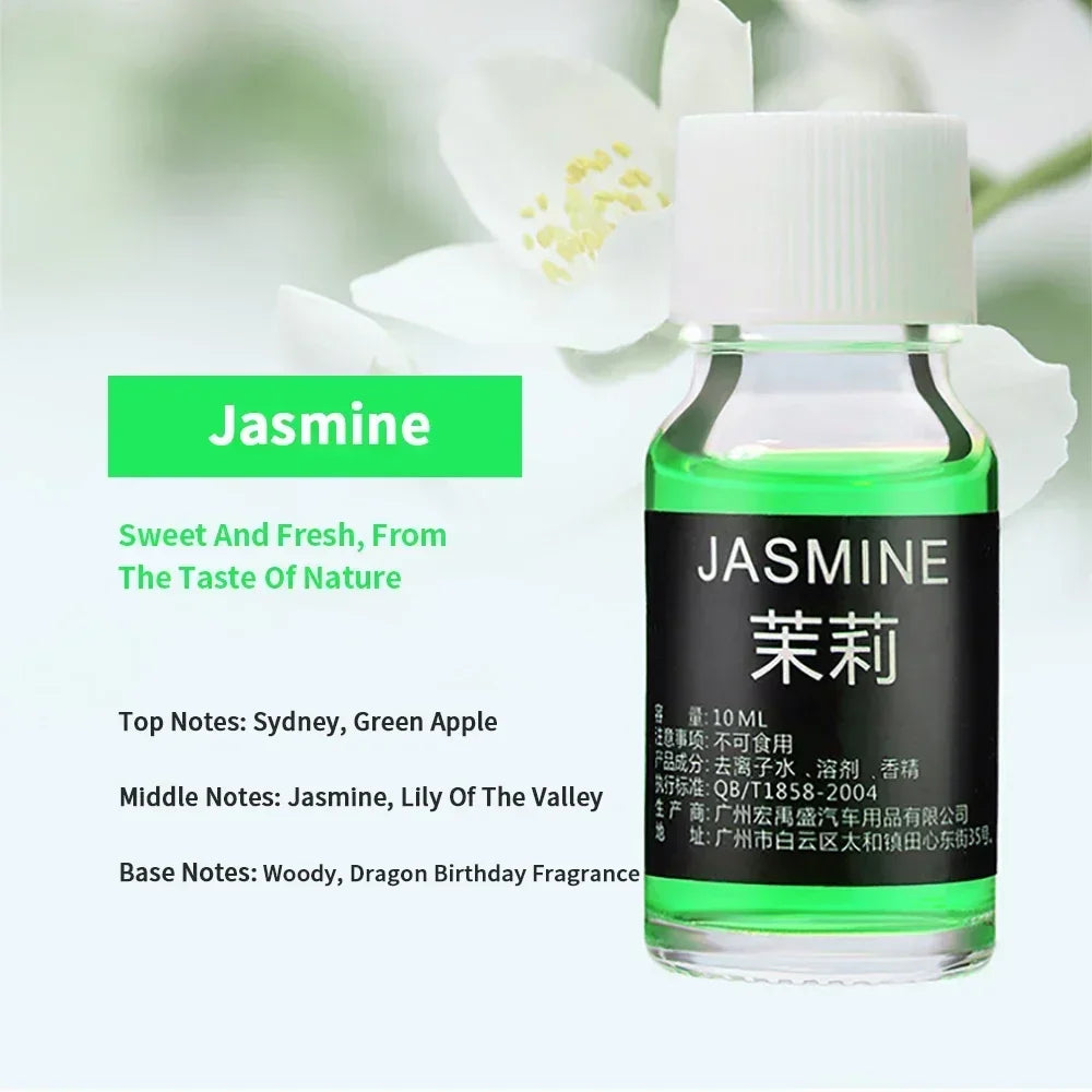 Air Freshener Car Perfume Refill Natural Plant Essential Oil Aroma Diffuser Fragrance Humidifier Essential Oil Freshener