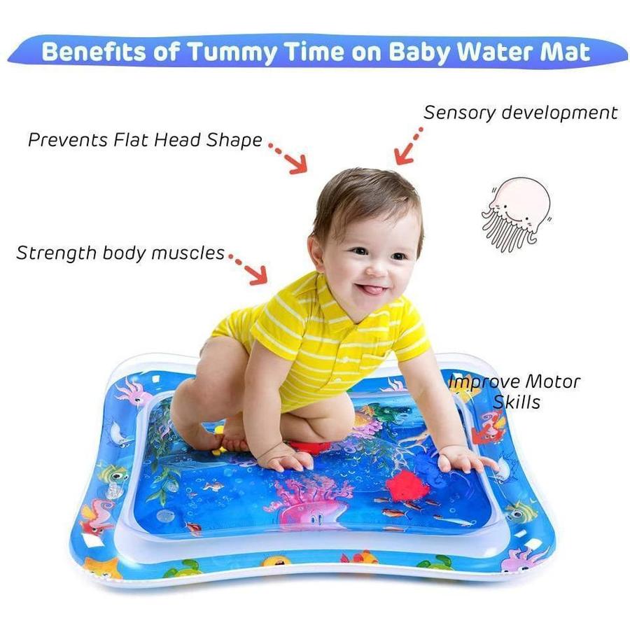 Baby Tummy Time Water Mat - Develop & Learn