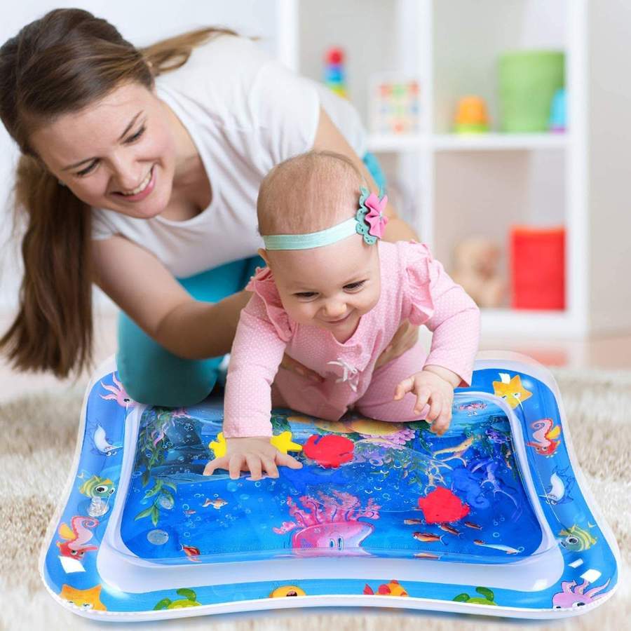 Baby Tummy Time Water Mat - Develop & Learn
