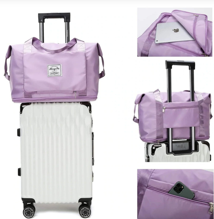 LARGE CAPACITY FOLDING TRAVEL BAG