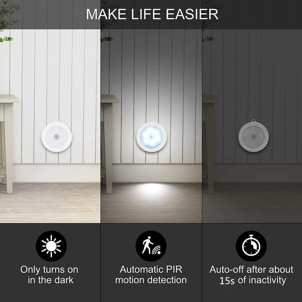 VITAL™ MOTION SENSOR RE-CHARGABLE LIGHT
