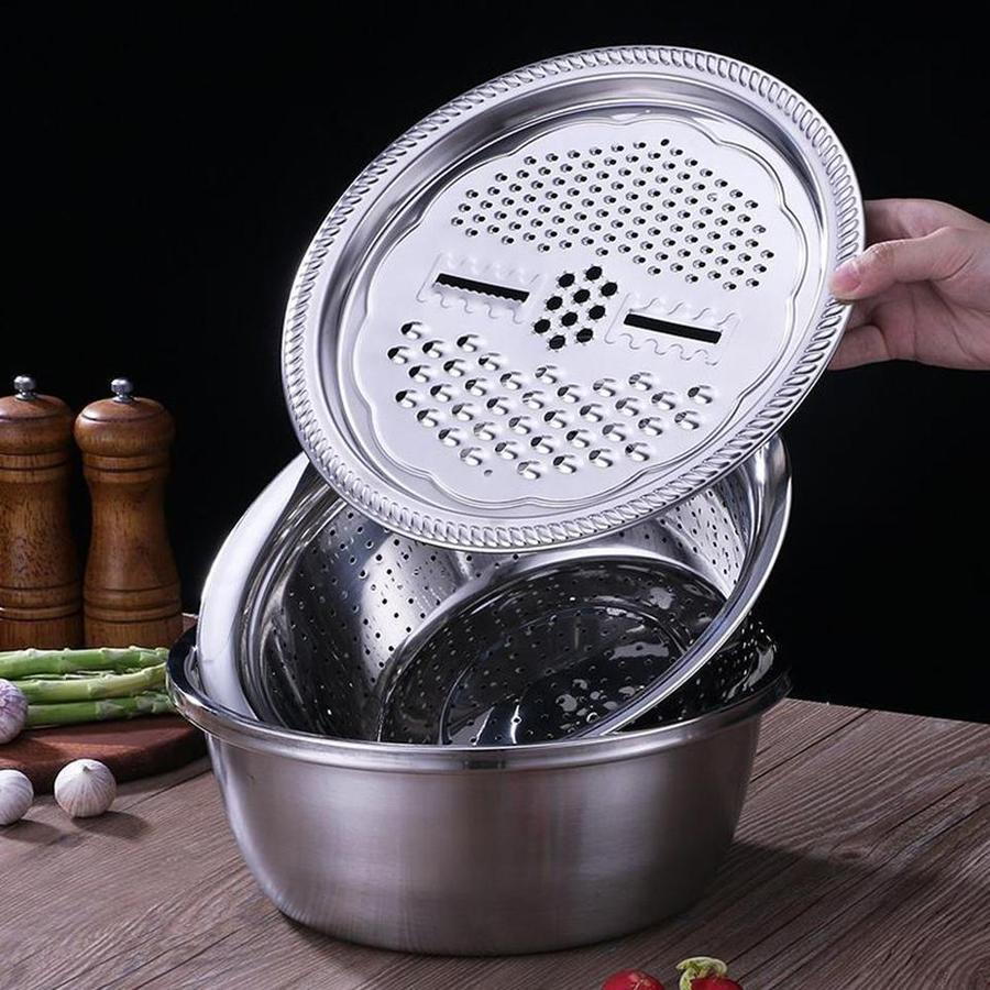 MULTIFUNCTIONAL STAINLESS STEEL BASIN